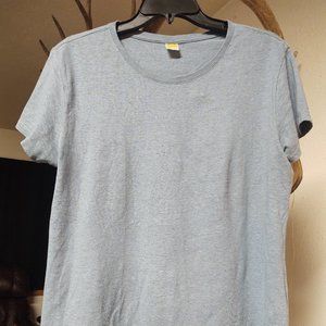 ONNO Hemp/Cotton XL Steel Blue Tee